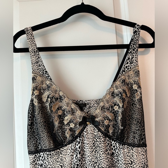 Soma Leopard Lace Chemise (Size M) - Picture 3 of 5